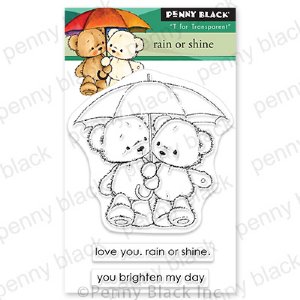 Penny Black - Clear Stamp - Rain or Shine