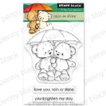 Penny Black - Clear Stamp - Rain or Shine
