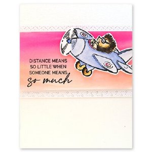 Penny Black - Clear Stamp - Love Everywhere