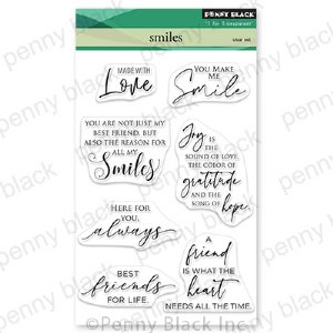 Penny Black - Clear Stamps - Smiles