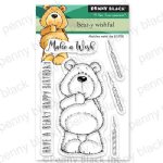 Penny Black - Clear Stamps - Bear-y Wishful