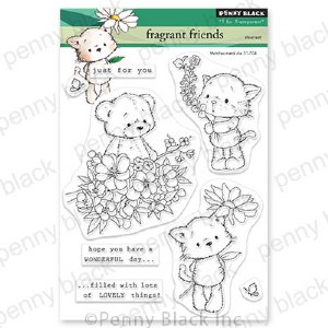 Penny Black - Clear Stamp - Fragrant Friends