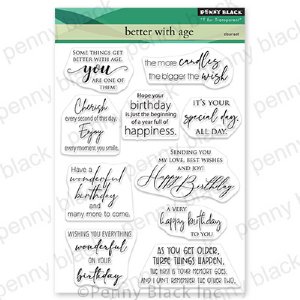 Penny Black - Clear Stamp - Better With Age