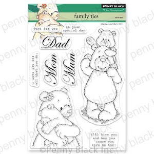 Penny Black - Clear Stamp - Family Ties