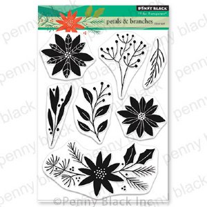 Penny Black - Clear Stamp - Petals & Branches