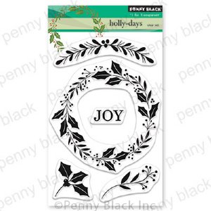 Penny Black - Clear Stamp - Holly-Days