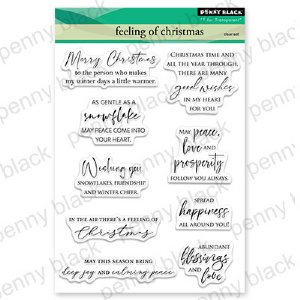 Penny Black - Clear Stamp - Feeling of Christmas