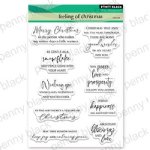 Penny Black - Clear Stamp - Feeling of Christmas