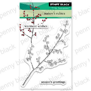 Penny Black - Clear Stamp - Nature's Rubies