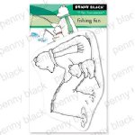 Penny Black - Clear Stamp - Fishing Fun