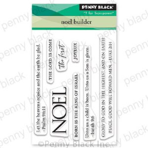 Penny Black - Clear Stamp - Noel Builder