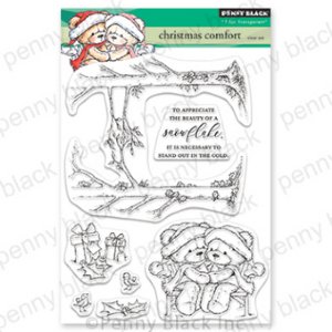 Penny Black - Clear Stamp - Christmas Comfort