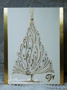 Penny Black - Cling Stamp - Starry Tree