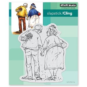 Penny Black - Cling Stamp - Jack And Ginger