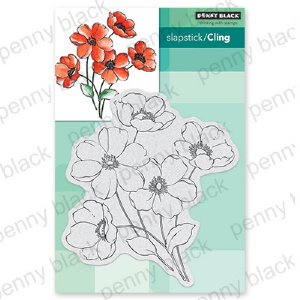 Penny Black - Cling Stamp - Blooming