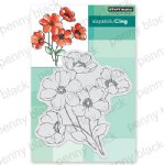 Penny Black - Cling Stamp - Blooming