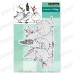 Penny Black - Cling Stamp - Feathered