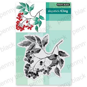 Penny Black - Cling Stamp - Berry Beauty