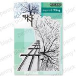 Penny Black - Cling Stamp - Snowfield