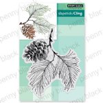 Penny Black - Cling Stamp - Treasured Pine