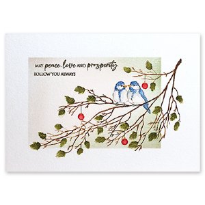 Penny Black - Cling Stamp - Winged Pair