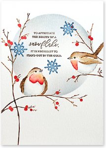 Penny Black - Cling Stamp - Feathered Friends