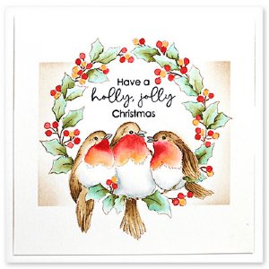 Penny Black - Cling Stamp - Feather Trio