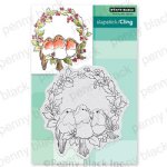 Penny Black - Cling Stamp - Feather Trio