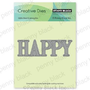 Penny Black - Die - Happy