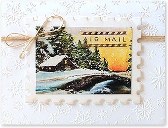 Penny Black - Embossing Folder - Blizzard