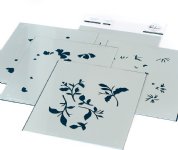 Pinkfresh Studios  - Layering Stencil Set - Be Strong