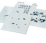 Pinkfresh Studios  - Layering Stencil Set - Reason to Smile Wreath