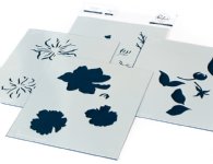 Pinkfresh Studios  - Layering Stencil Set - It's a New Day Floral
