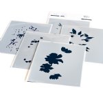 Pinkfresh Studio - Layering Stencils - Cosmos Bunch