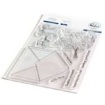 Pinkfresh Studio - Clear Stamp - Floral Envelope