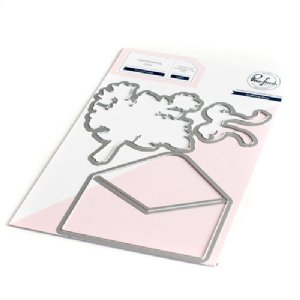 Pinkfresh Studios  - Die - Floral Envelope