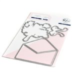 Pinkfresh Studios  - Die - Floral Envelope