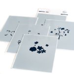 Pinkfresh Studios - Layering Stencil Set - Floral Envelope