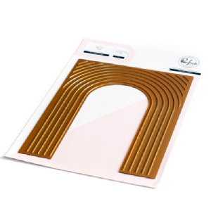 Pinkfresh Studio - Hot Foil Plate - Arch Backdrop