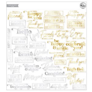 Pinkfresh Studio - Foiled Sentiments