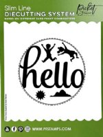 Picket Fence Studios - Die - Slimline Hello