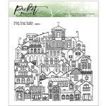 Picket Fence - Clear Stamp - A City in the World