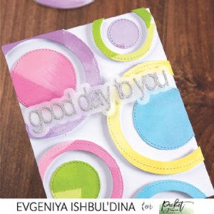 Picket Fence Studios - Die - Matching Misshapen Stitched Circle