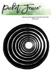 Picket Fence Studios - Die - Matching Misshapen Stitched Circle