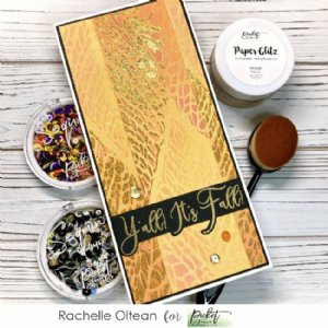 Picket Fence Studios - Paper Glitz - Fall Golds