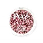 Picket Fence Studios - Flatback Pearls - True Pink&Chocolate Brown