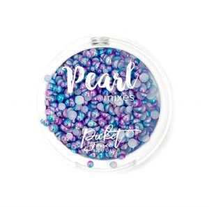 Picket Fence Studios - Flatback Pearls - Bright Blue&Soft Violet