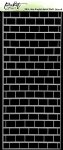 Picket Fence - Stencil - Slim Line English Brick Wall