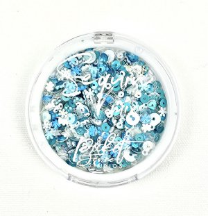 Picket Fence Studios - Sequin Mix Plus - Icicles