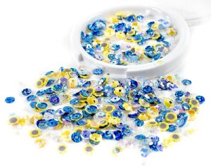 Picket Fence Studios - Sequin Mix + Embellishments - Plant Where You Bloom